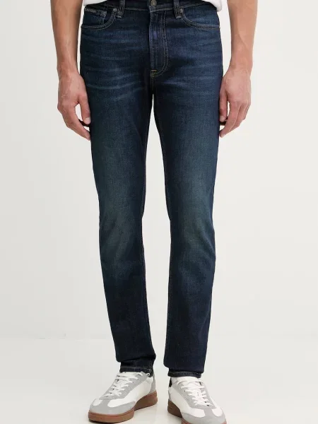 Calvin Klein kavbojke slim fit kroja modra