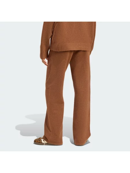 Kalhoty adidas Originals Athletic Dept Knitted hnědé