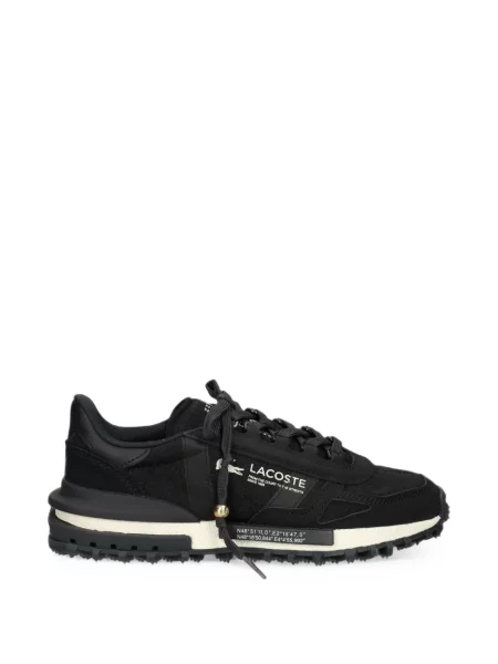 Sneakerși Lacoste cu imagine negru