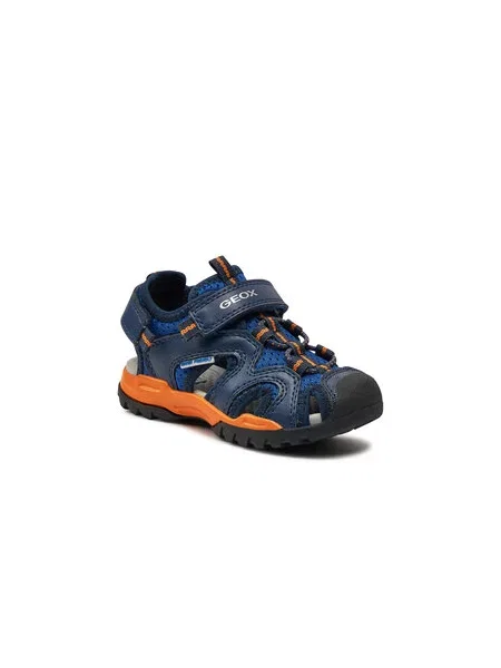Sandály Geox J Borealis Boy M modrá