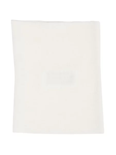 Fular Maison Margiela de lână alb
