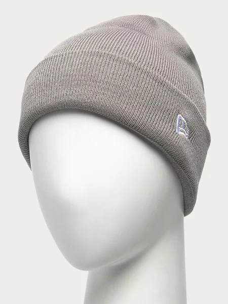 Трикотажна шапка New Era сіра