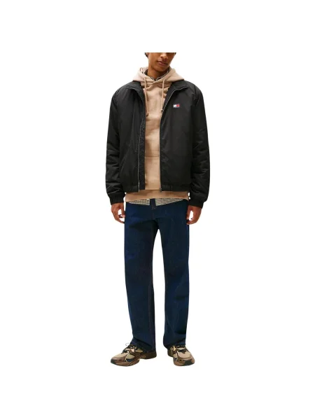 Geacă de blugi Tommy Hilfiger negru