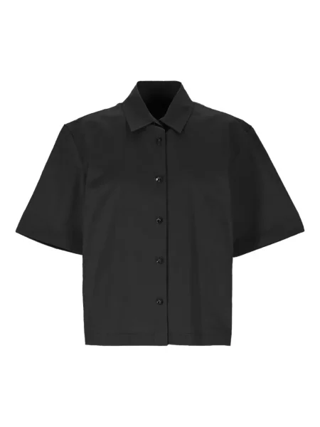 Cămașă Thelatest scurtă negru