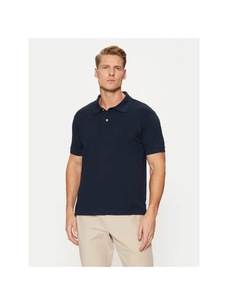 Guess Jeans Polo marškinėliai Tamsiai Regular Fit mėlyna