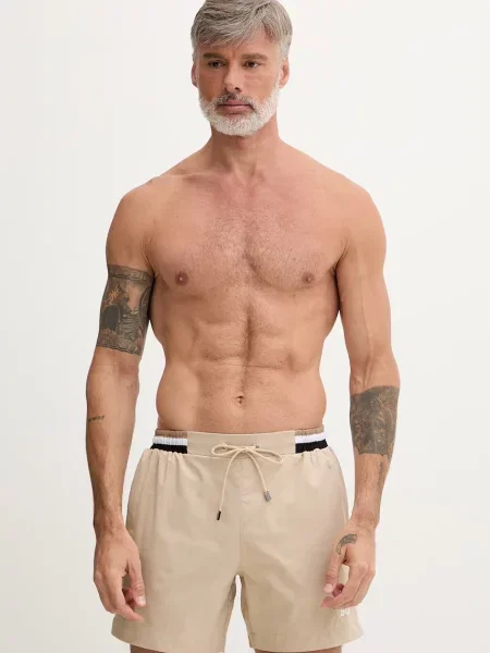 BOSS pantaloni scurți de baie pentru bărbați bej