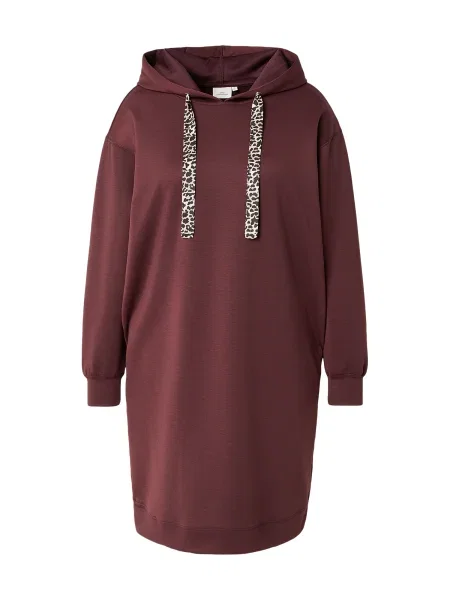 ONLY Carmakoma Šaty CARALINA čokoládová