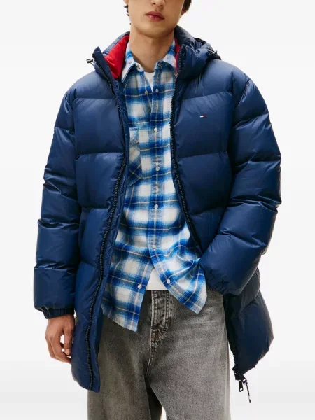 Geacă de blugi Tommy Jeans albastru