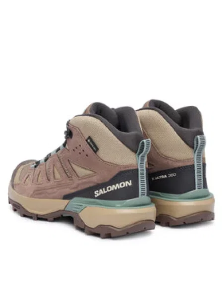 Salomon Bakancs X Ultra Ltr Mid Gtx W Khaki