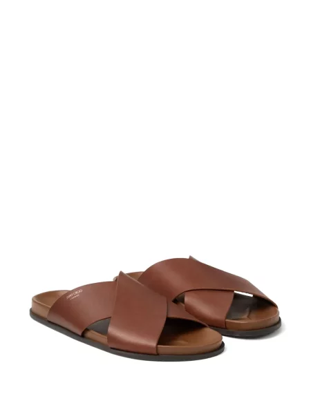 Sandale Jimmy Choo cu bretele maro