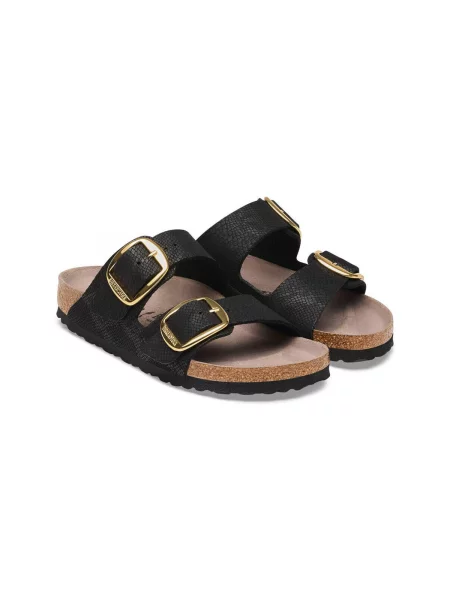 Pantofi Birkenstock cu cataramă negru