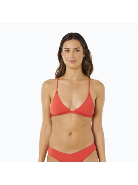 Top de costum de baie Rip Curl Classic Surf Xback Tri red roșu