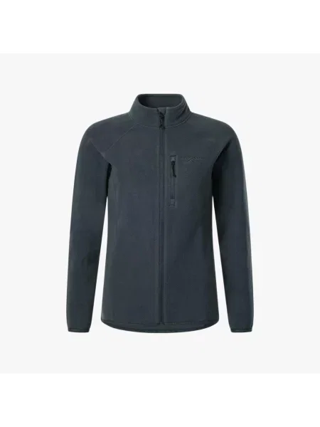Bluza Polarowa Rozpinana Wędrówki Kobieta Geilo Szybkoschnący niebieska