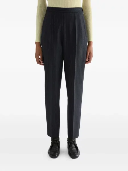 Pantaloni Jil Sander albastru