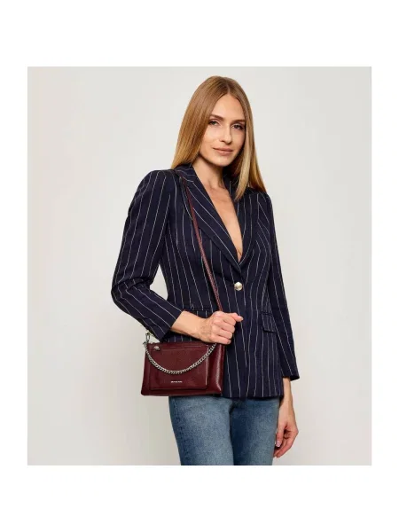 Michael Kors De piele geantă pe umăr Jet Set