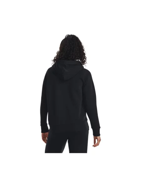 Bluza z kapturem Under Armour polarowa z logo czarna