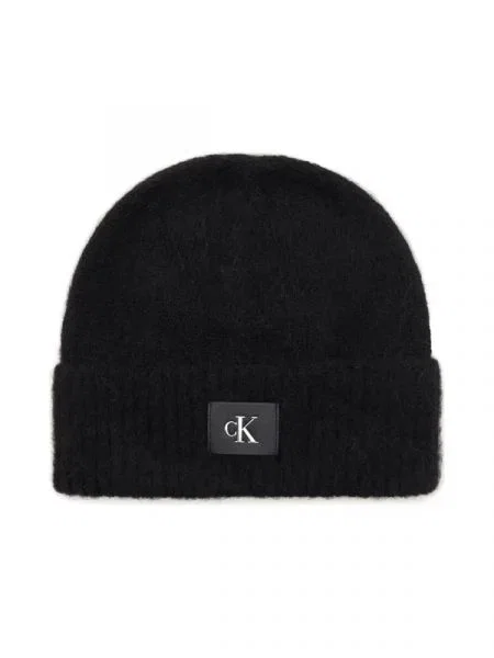 CALVIN KLEIN JEANS De lână căciulă negru
