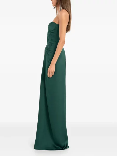 Rochie maxi Ana Radu de costum verde