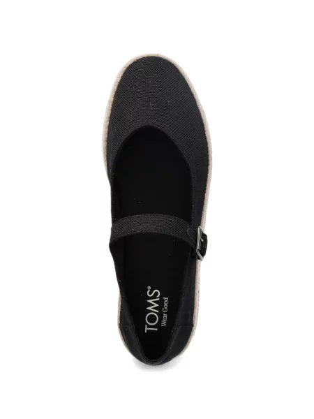 Espadrile Toms cu platformă negru
