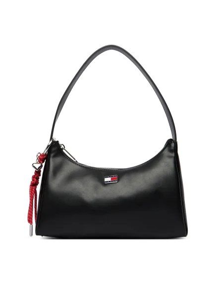 Tommy Jeans Táska Tjw City Charm Shoulder Bag fekete