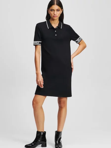 Karl Lagerfeld sukienka mini prosta czarny