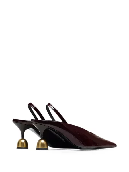 Pantofi cu toc Vanda Novak slingback roșu
