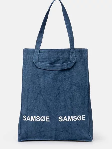 Samsoe Samsoe torebka SALUCCA niebieski
