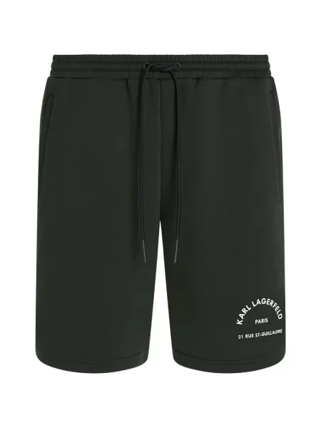 Pantaloni scurți Karl Lagerfeld cu imagine verde