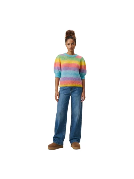 Krótki sweter American Dreams wełniany