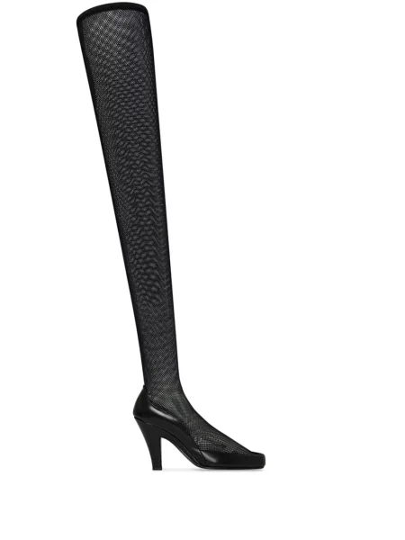 Pantofi cu toc The Row din piele negru