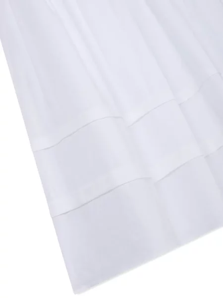 Rochie tip cămașă Studio Tomboy plisată de costum alb