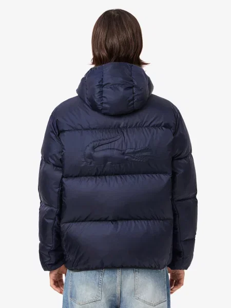 Пуховик Lacoste синий