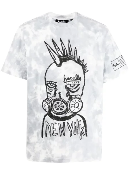 Tricou Haculla cu imagine albastru