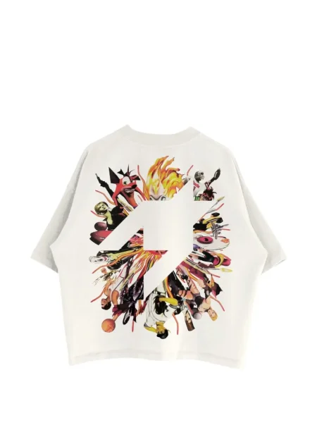Tricou Free Refills cu autograf alb