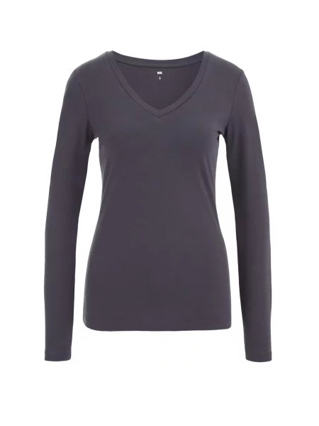 WE Fashion Tricou închis gri