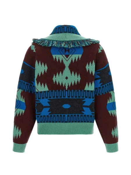 Cardigan Alanui tricotate albastru