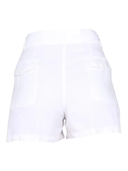 Pantaloni scurți Aspesi plisate alb