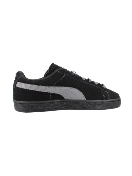 Pantofi Puma Yellow din piele de căprioară negru