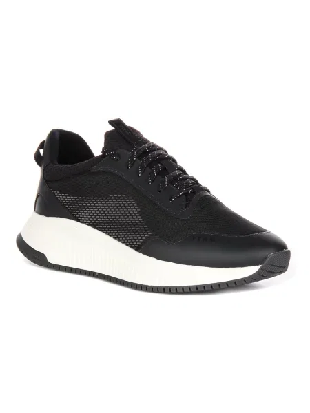 Sneakersy Boss niebieskie