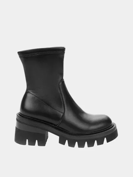 Кожаные ботинки Keddo черные