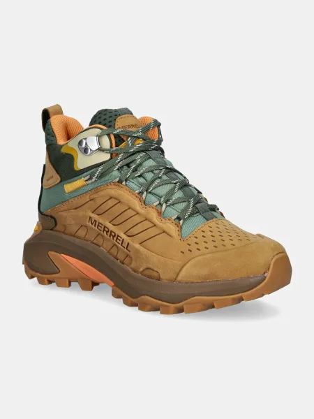 Olcsóbban. Női túrabakancs Merrell Moab Speed 2 Ltr Mid Wp tan női túracipő. Méret: 37 EU bézs