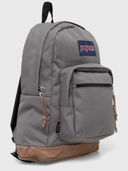 Jansport plecak duży gładki szary