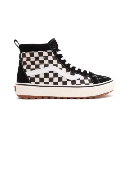Sneakersy Vans skórzane czarne