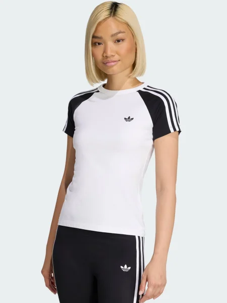 Majica Adidas Originals bela