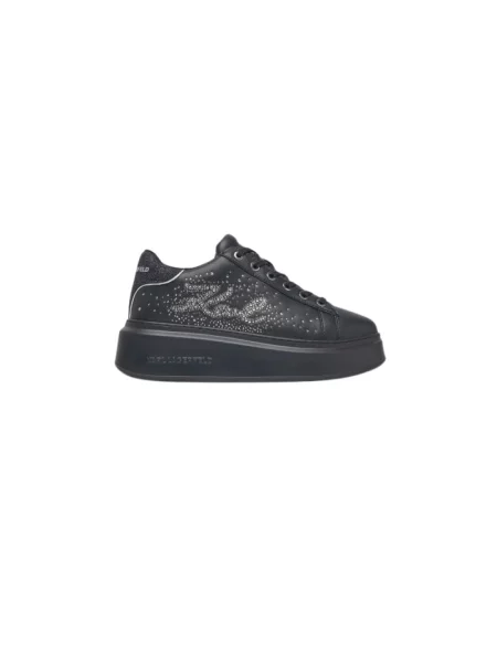 Karl Lagerfeld Anakapri sneakersy skórzane czarne