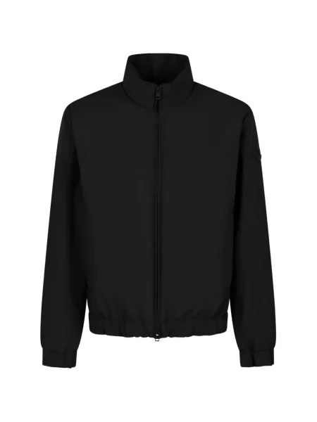 Ușor geacă Moncler cu autograf negru