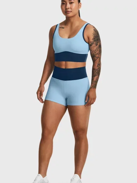 Укорочений спортивний топ Under Armour блакитний