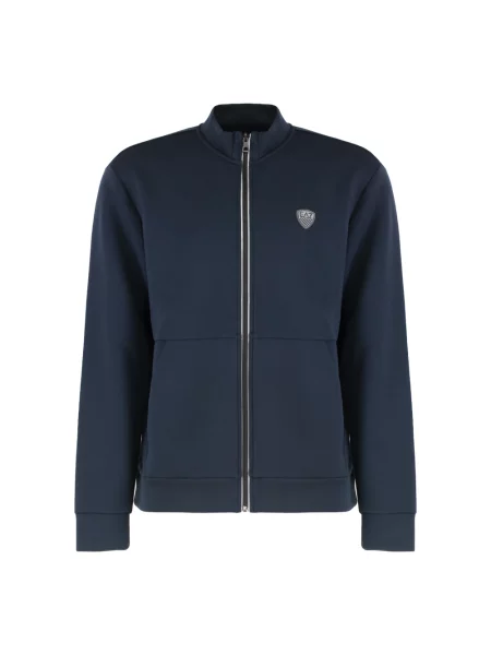 Spodnie dresowe Emporio Armani Ea7 niebieskie