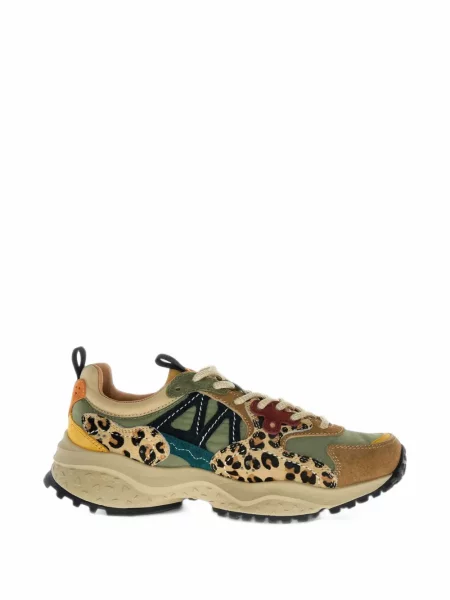 Sneakerși Flower Mountain cu model floral cu imagine