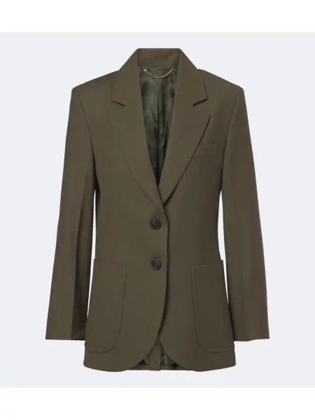 Sacou Victoria Beckham verde